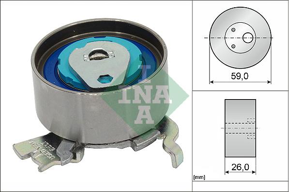 INA 531 0679 30 - Rullo tenditore, Cinghia dentata autozon.pro