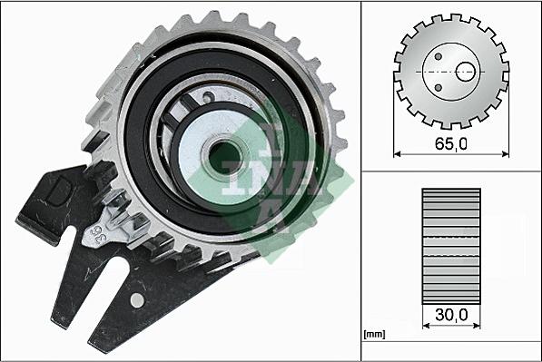 INA 531 0844 10 - Rullo tenditore, Cinghia dentata autozon.pro