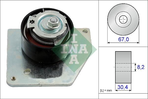 INA 531 0858 10 - Rullo tenditore, Cinghia dentata autozon.pro