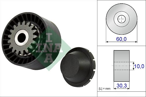 INA 531 0811 10 - Galoppino / Guidacinghia, Cinghia Poly-V autozon.pro