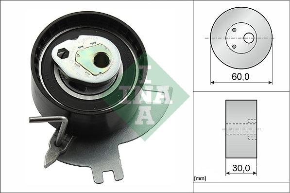 INA 531 0885 10 - Rullo tenditore, Cinghia dentata autozon.pro