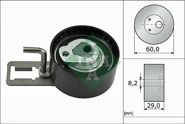 INA 531 0883 10 - Rullo tenditore, Cinghia dentata autozon.pro