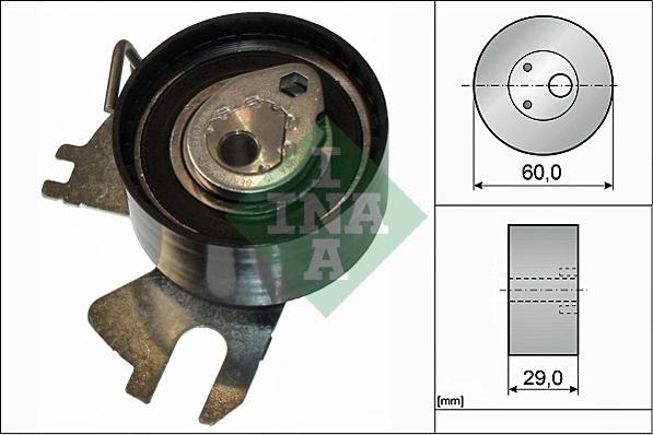 INA 531 0839 10 - Rullo tenditore, Cinghia dentata autozon.pro