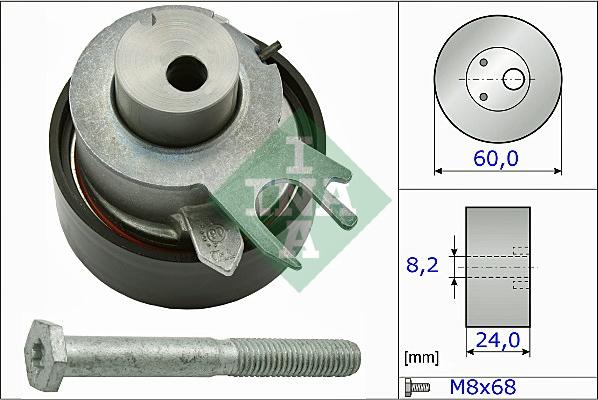 INA 531 0317 10 - Rullo tenditore, Cinghia dentata autozon.pro