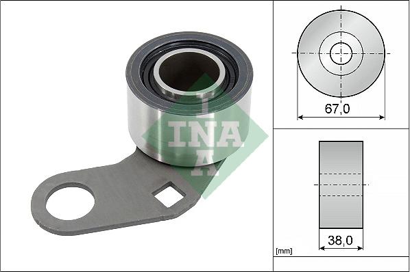 INA 531 0331 10 - Rullo tenditore, Cinghia dentata autozon.pro