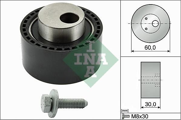 INA 531 0264 10 - Rullo tenditore, Cinghia dentata autozon.pro