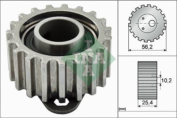 INA 531 0204 10 - Rullo tenditore, Cinghia dentata autozon.pro