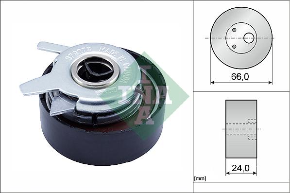 INA 531 0276 30 - Rullo tenditore, Cinghia dentata autozon.pro