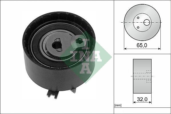 INA 531 0710 10 - Rullo tenditore, Cinghia dentata autozon.pro