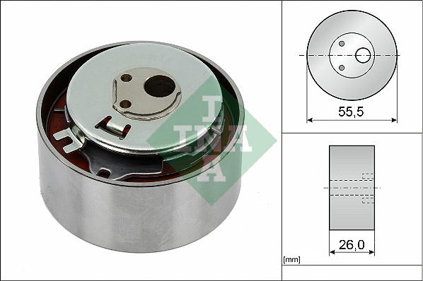 INA 531 0778 10 - Rullo tenditore, Cinghia dentata autozon.pro