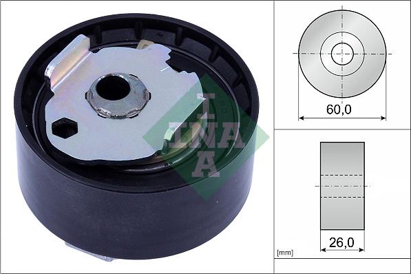 INA 531 1024 10 - Rullo tenditore, Cinghia dentata autozon.pro