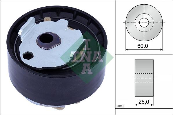 INA 531 1022 10 - Rullo tenditore, Cinghia dentata autozon.pro