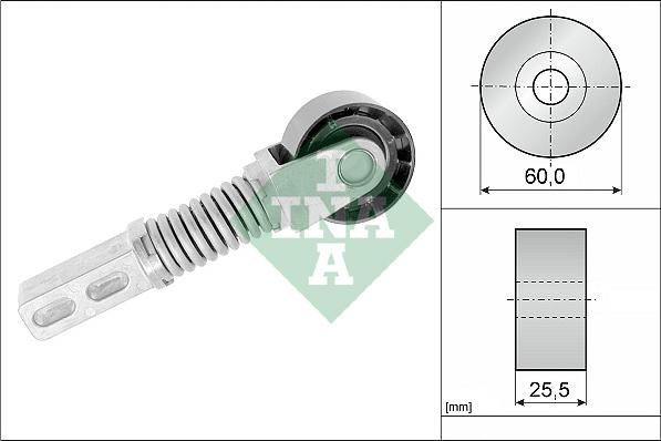 INA 533 0049 20 - Tendicinghia, Cinghia Poly-V autozon.pro