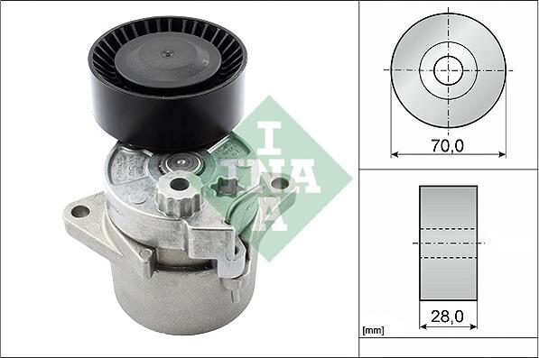 INA 533 0017 10 - Tendicinghia, Cinghia Poly-V autozon.pro