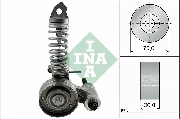 INA 533 0085 30 - Tendicinghia, Cinghia Poly-V autozon.pro