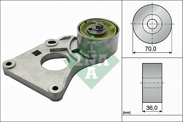 INA 533 0088 20 - Braccio tenditore, Cinghia dentata autozon.pro