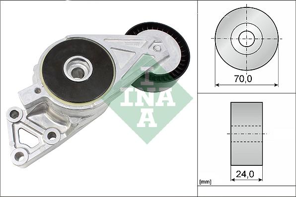 INA 533 0076 30 - Tendicinghia, Cinghia Poly-V autozon.pro