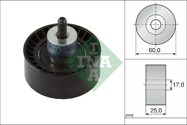 INA 532 0997 10 - Galoppino / Guidacinghia, Cinghia dentata autozon.pro