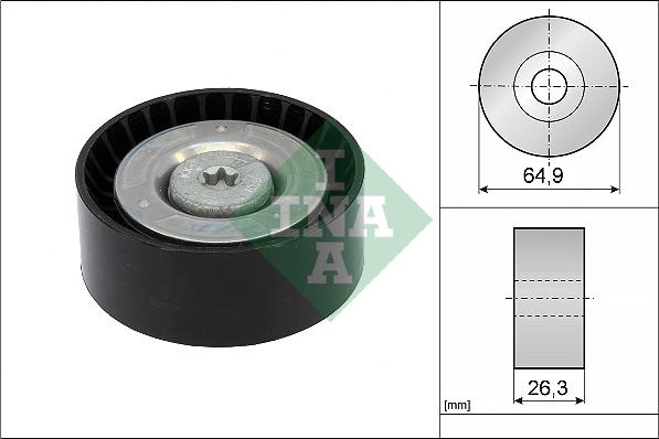 INA 532 0905 10 - Galoppino / Guidacinghia, Cinghia Poly-V autozon.pro