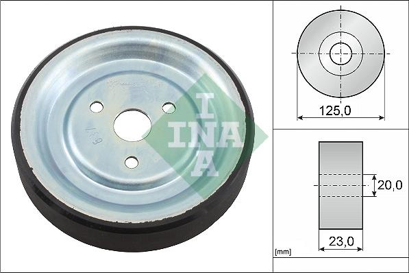 INA 532 0912 10 - Puleggia, Pompa acqua autozon.pro