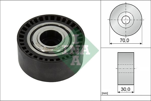 INA 532 0923 10 - Galoppino / Guidacinghia, Cinghia Poly-V autozon.pro