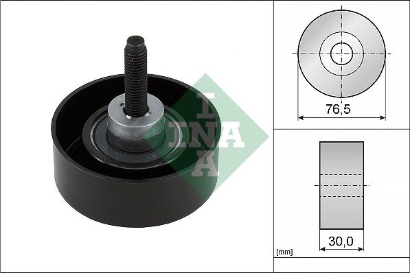 INA 532 0458 10 - Galoppino / Guidacinghia, Cinghia Poly-V autozon.pro