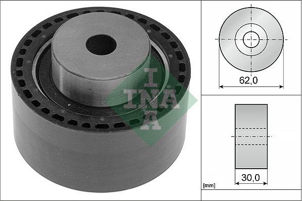 INA 532 0460 10 - Galoppino / Guidacinghia, Cinghia dentata autozon.pro