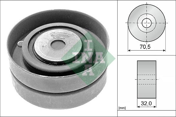 INA 532 0426 10 - Galoppino / Guidacinghia, Cinghia dentata autozon.pro