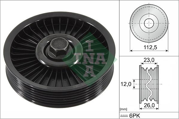 INA 532 0594 10 - Galoppino / Guidacinghia, Cinghia Poly-V autozon.pro