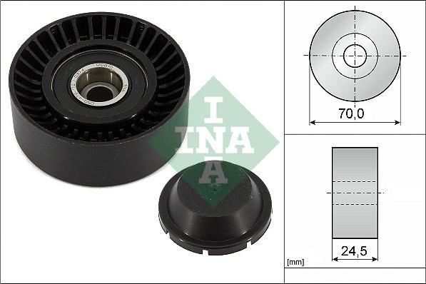 INA 532 0552 10 - Galoppino / Guidacinghia, Cinghia Poly-V autozon.pro