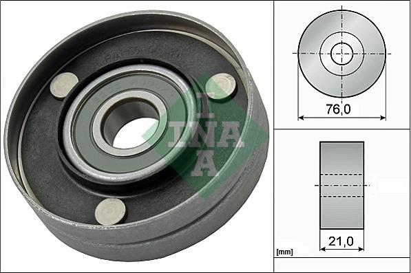 INA 532 0567 10 - Galoppino / Guidacinghia, Cinghia Poly-V autozon.pro