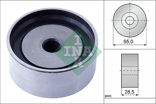 INA 532 0504 10 - Galoppino / Guidacinghia, Cinghia dentata autozon.pro