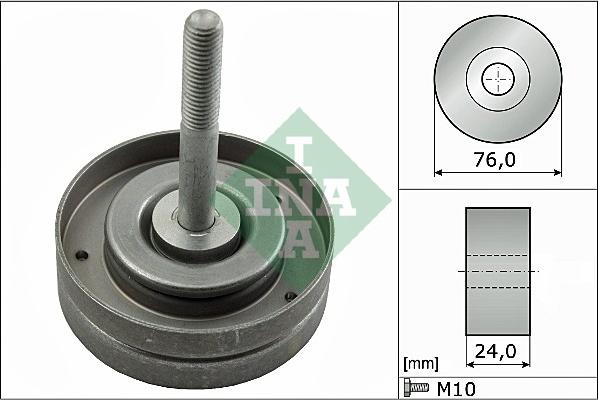 INA 532 0500 10 - Galoppino / Guidacinghia, Cinghia Poly-V autozon.pro