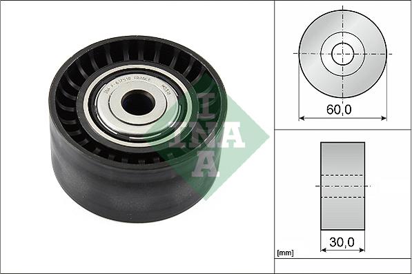 INA 532 0534 10 - Galoppino / Guidacinghia, Cinghia Poly-V autozon.pro