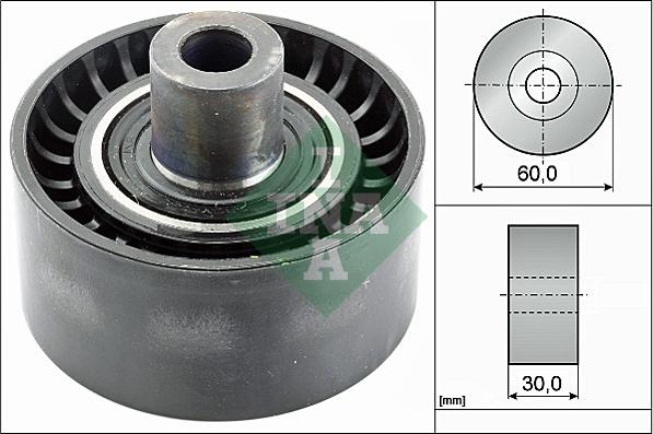 INA 532 0538 10 - Galoppino / Guidacinghia, Cinghia Poly-V autozon.pro