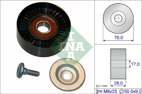 INA 532 0648 10 - Galoppino / Guidacinghia, Cinghia Poly-V autozon.pro