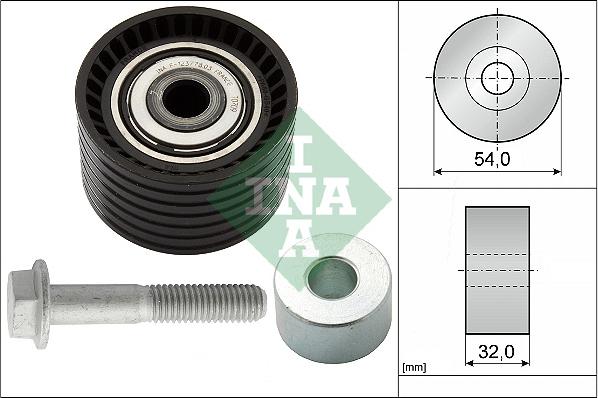 INA 532 0654 10 - Galoppino / Guidacinghia, Cinghia dentata autozon.pro