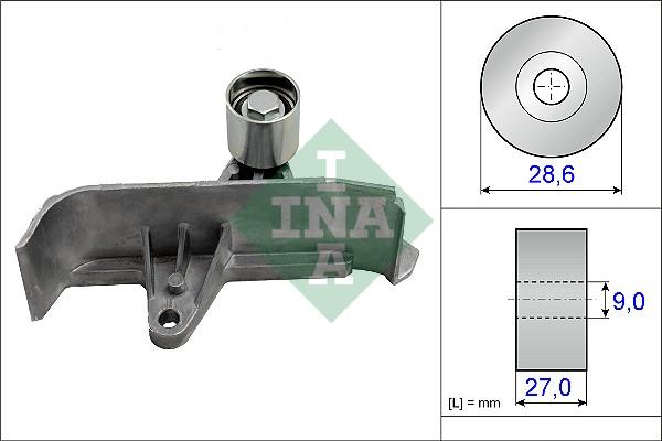 INA 532 0601 10 - Galoppino / Guidacinghia, Cinghia dentata autozon.pro