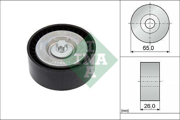 INA 532 0630 10 - Galoppino / Guidacinghia, Cinghia Poly-V autozon.pro