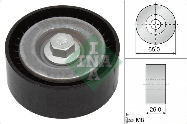 INA 532 0621 10 - Galoppino / Guidacinghia, Cinghia Poly-V autozon.pro