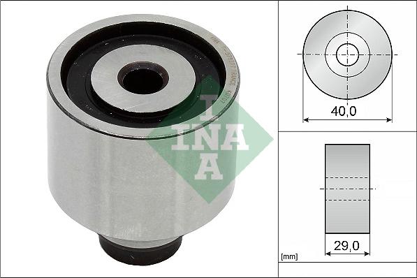 INA 532 0623 10 - Galoppino / Guidacinghia, Cinghia dentata autozon.pro