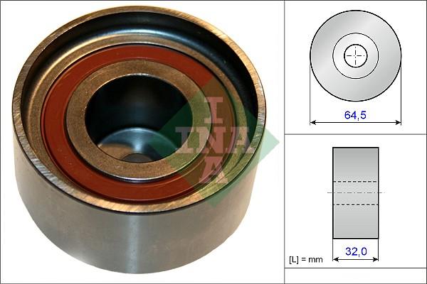 INA 532 0675 10 - Galoppino / Guidacinghia, Cinghia dentata autozon.pro