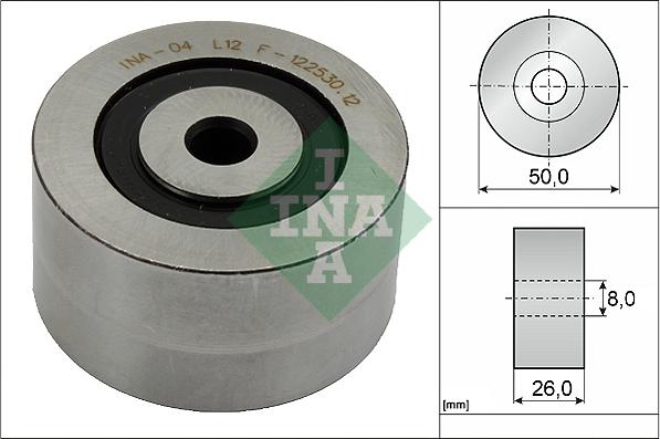 INA 532 0143 10 - Galoppino / Guidacinghia, Cinghia Poly-V autozon.pro