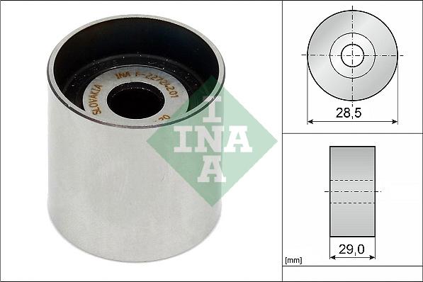 INA 532 0161 10 - Galoppino / Guidacinghia, Cinghia dentata autozon.pro