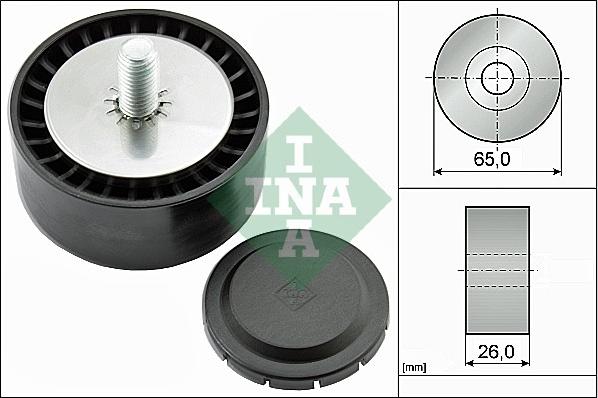 INA 532 0802 10 - Galoppino / Guidacinghia, Cinghia Poly-V autozon.pro