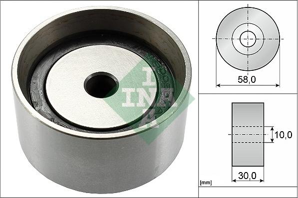 INA 532 0807 10 - Galoppino / Guidacinghia, Cinghia dentata autozon.pro