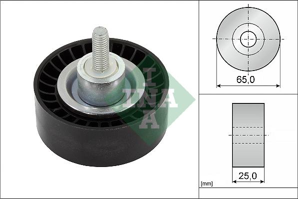 INA 532 0886 10 - Galoppino / Guidacinghia, Cinghia Poly-V autozon.pro