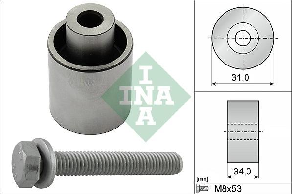 INA 532 0833 10 - Galoppino / Guidacinghia, Cinghia dentata autozon.pro