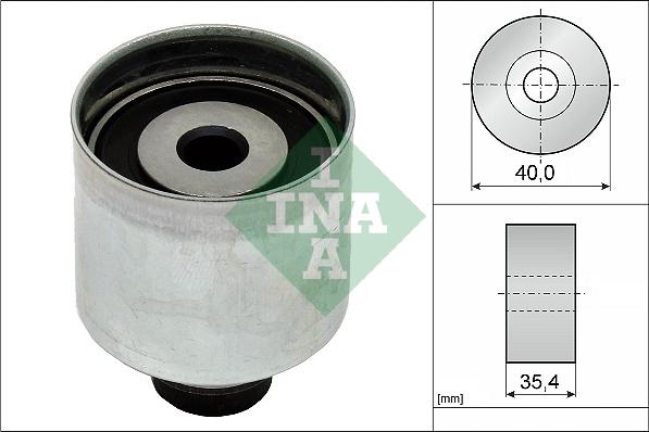 INA 532 0349 10 - Galoppino / Guidacinghia, Cinghia dentata autozon.pro