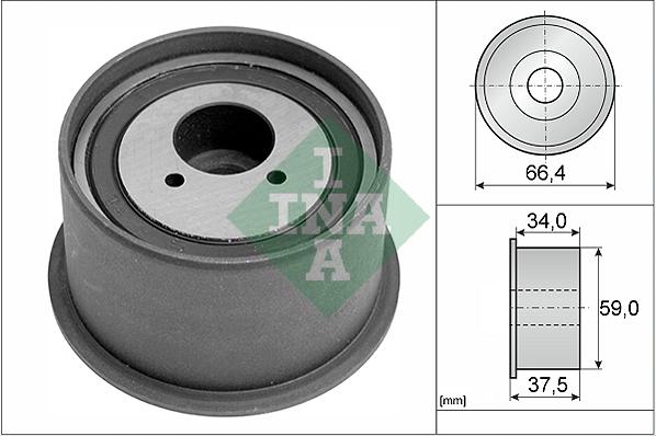 INA 532 0366 20 - Galoppino / Guidacinghia, Cinghia dentata autozon.pro